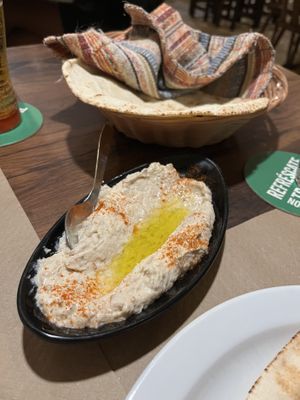 Baba ghanoush   at Restaurante El Coto Libanes in Gran Canaria