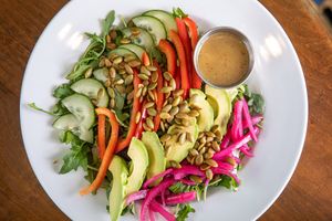 Jolly green salad at Undergrowth Coffee in New Orleans