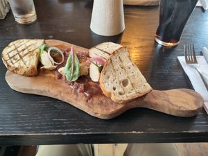 Butterbean & cashew pate at Bull and Claw in Portaferry