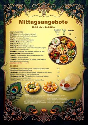 Menu Mo - Fr 10:30 - 14:00 - 2 at Suedbrause Bei Freunden in Leipzig