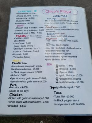  at Chico's in Montezuma