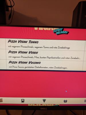 Vegan pizzas at Milano Vice in Berlin