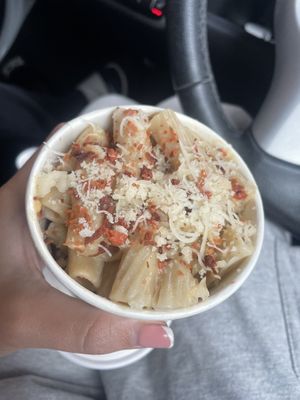 Bacon Mac and cheese  at The Vurger Co in Manchester