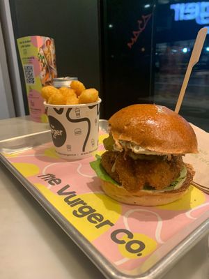   at The Vurger Co in Manchester