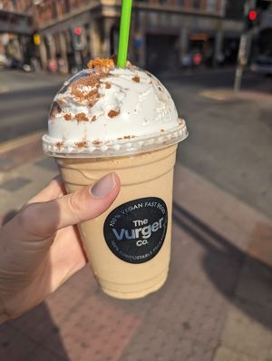 On the go! 🤤🤤 at The Vurger Co in Manchester