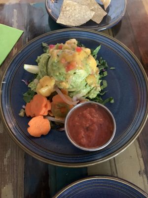 Guac with mango  at The Rum House in New Orleans