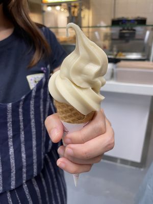 Plant based durian ice cream   at IKEA in Kowloon