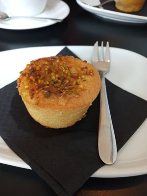 Sponge cake at Kaph in Dublin