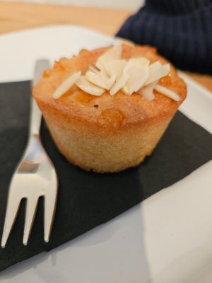 Almond and orange sponge at Kaph in Dublin