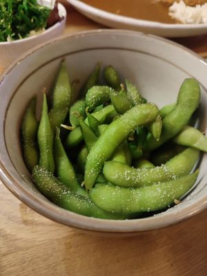 edamame at Takumi in The Hague