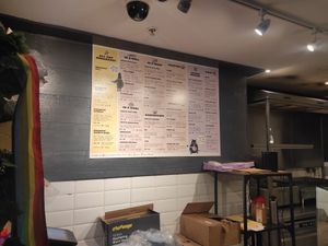 Menu at Vegan Sandwich Co in Dublin