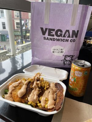 Breakfast burrito bowl!  at Vegan Sandwich Co in Dublin