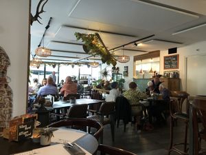 Cosy atmosphere when not crowded   at B&B Villare in Wijlre