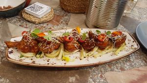 Cauliflower teriyaki at Greta in Sant Cugat Del Valles