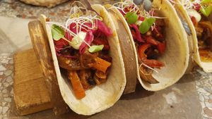 Tacos hermanos at Greta in Sant Cugat Del Valles