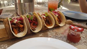 Tacos hermanos at Greta in Sant Cugat Del Valles