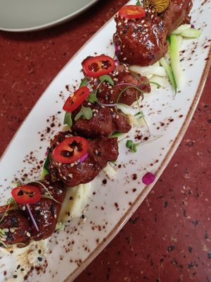 Alitas de coliflor at Greta in Sant Cugat Del Valles