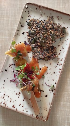 Broqueta de formatge Veggie Karma at Greta in Sant Cugat Del Valles