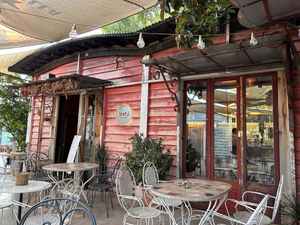 Restaurant from the terrace   at Greta in Sant Cugat Del Valles