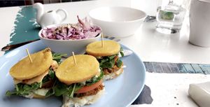   at Chomp Vegan Eatery in Vancouver