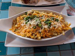 Baked Mac n’ Cheesy at Chomp Vegan Eatery in Vancouver