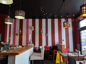 Interior 1 at Chomp Vegan Eatery in Vancouver