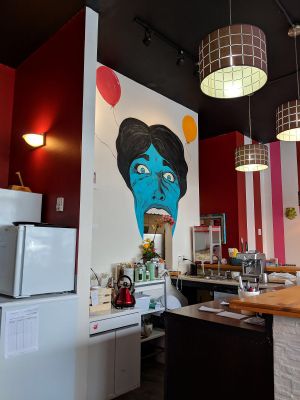 Interior 2 at Chomp Vegan Eatery in Vancouver