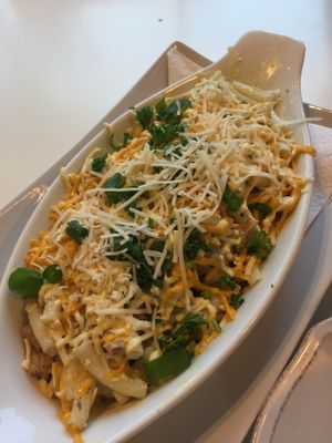 Baked Mac n’ cheesy  at Chomp Vegan Eatery in Vancouver