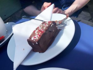 Goji Catering cake  at Amicis in Todmorden