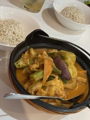 Vege curry - Coya, Georgetown, Penang  at Coya Healthy Cuisine 古雅素食料理 in Penang