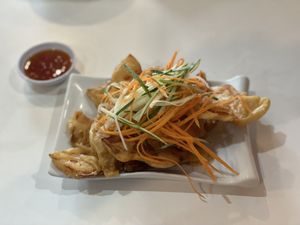 Fried pumkin - Coya, Georgetown, Penang  at Coya Healthy Cuisine 古雅素食料理 in Penang