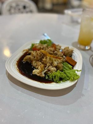 Stir fried cauliflower- Coya, Georgetown, Penang  at Coya Healthy Cuisine 古雅素食料理 in Penang