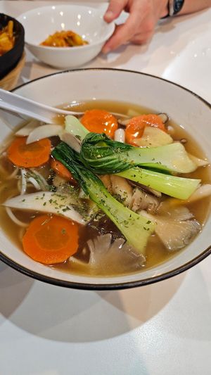 Satisfying lovely soup at Coya Healthy Cuisine 古雅素食料理 in Penang