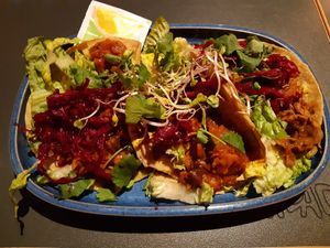 Vegane Tacos at Enchilada in Dresden