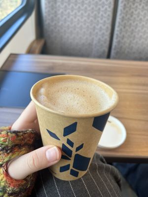 Espresso Chai Latte mit Hafermilch  at Haferkater - Hbf Mainz in Mainz