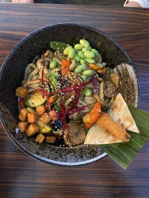 Bowl called „Sunshine in a bowl"  at Buddha Kitchen in Hamburg