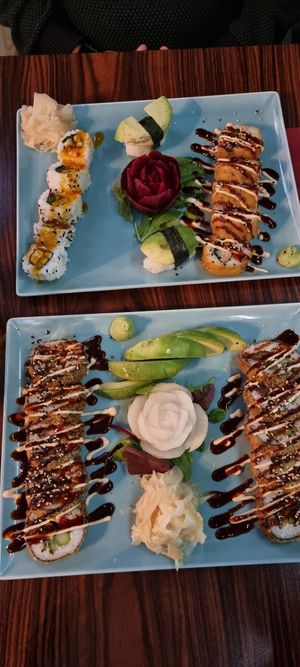 Different Sushi dishes 😍 at Buddha Kitchen in Hamburg