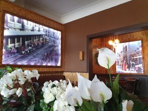 Interior at Buddha Kitchen in Hamburg