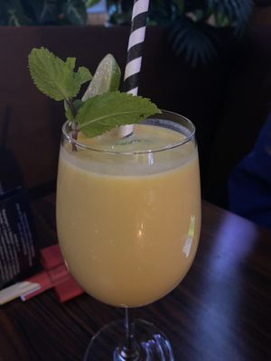 Mango Lassi  at Buddha Kitchen in Hamburg