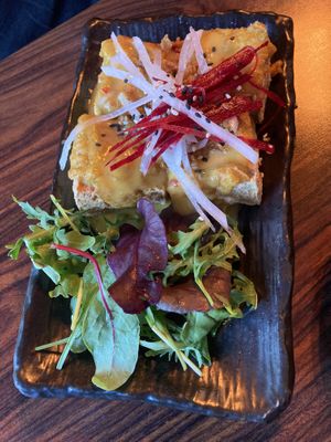 Gebackene Tofu Würfel  at Buddha Kitchen in Hamburg