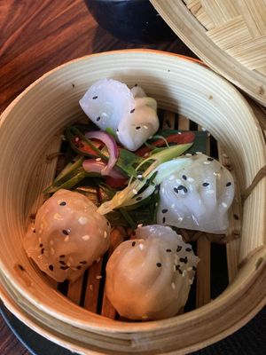 Dumplings   at Buddha Kitchen in Hamburg