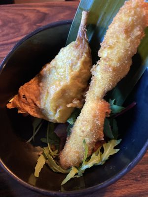 Vegane Garnelen  at Buddha Kitchen in Hamburg