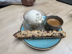 Afogatto!!!😋  at Saramago Cafe Bar in Glasgow