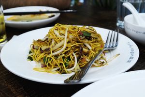 Special fried noodles   at Tofu Vegan - Golders Green in North West London