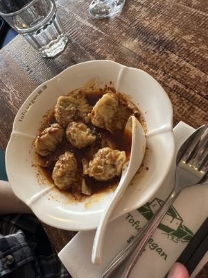 Wontons   at Tofu Vegan - Golders Green in North West London