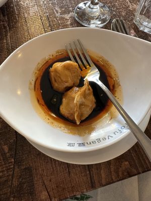 Dumplings   at Tofu Vegan - Golders Green in North West London