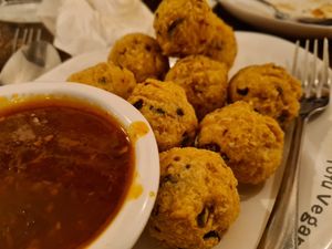 Tofu and mushroom balls at Tofu Vegan - Golders Green in North West London