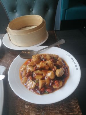 Vegetable with beancurd & cashew nuts at Tofu Vegan - Golders Green in North West London