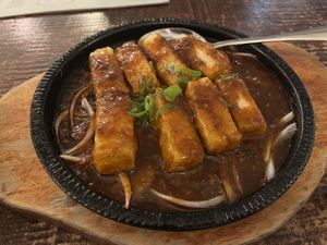 Tofu dish  at Tofu Vegan - Golders Green in North West London