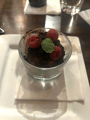 Peanut Butter Chocolate Mousse  at Blue Agave Grill in Fort Collins